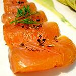 recette Gravlax de saumon