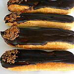 recette Eclairs au chocolat crunch