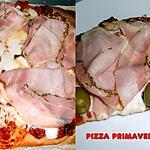recette PIZZA "PRIMAVERA"