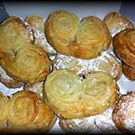 recette palmiers sucrés