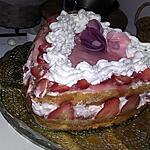 recette Fraisier coeur