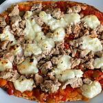 recette Pizza au thon dukan