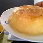 recette petit gateau au micro ondes compote de pommes et fromage blanc