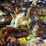 recette Ailes de poulet gratinees à la moutarde a l'ananas