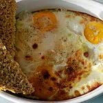 recette Oeufs cocotte au jambon