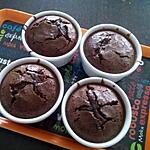 recette Fondants chocolat & nutella