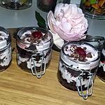 recette Forêt  noire en bocal