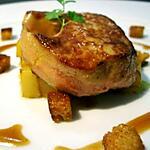 mangue : recette Escalope de foie gras sautée aux mangues et sauce pain d'épices...