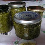 recette Pesto d'ail des ours stérilisé.