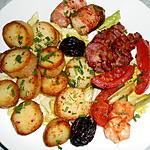 recette ASSIETTE DU SOIR MARINE