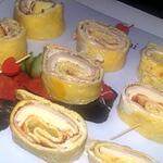 recette Roulé omelette jambon fromage