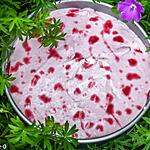 recette Nuage rose aux framboises
