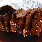 recette Magret de canard laqué