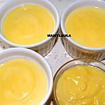 recette Crème à l'orange
