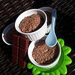 recette Mini ramequins de floraline au chocolat