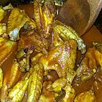 recette Ailes de poulet en sauce
