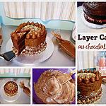 recette Layer Cake au chocolat noir