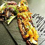 recette tartine du soleil