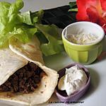 recette Tortillas à la viande épicée