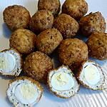 recette Boulette poulet œuf de caille