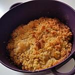 recette Crumble Pommes Bananes