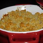 recette Crumble de légumes aux épices