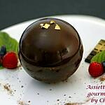 menthe : recette Sphère chocolat pour un dessert surprise