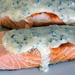 recette Pavé de saumon sauce citron/moutarde (compatibel dukan)