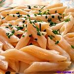 parmesan : recette Penne à la crème de parmesan
