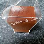 recette petites crèmes au chocolat fondante