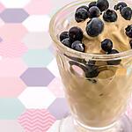 recette Glace au mascarpone, à l'amaretto et aux myrtilles