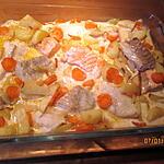 recette gratin de poissons aux carottes pommes de terre