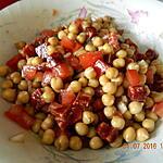 recette Salade de pois chiches et chorizo