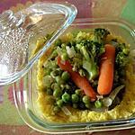 recette Tartelette de polenta à la jardinière de légumes