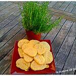 recette Sablés chèvre et thym au thermomix ou sans