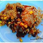recette Gratin de poulet à la mexicaine