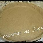 recette PÂTE BRISÉE SANS GLUTEN VERSION SALÉE