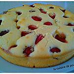 recette Gâteau aux fraises