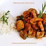 recette Poêlée de crustacés à la provençale
