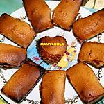 recette Nonnettes au sucre candy et confiture fraises/rhubarbe