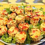 recette Bouchées aux légumes du soleil