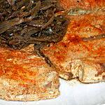 recette Steaks de thon et chutney d'échalotes (compatible dukan)