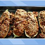recette Courgettes du Jardin Farcies aux deux viandes