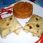 recette chimichangas au boeuf