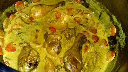 Recette De Pilons De Poulet Au Lait De Coco Curry Citron Confit