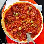 recette Pizza andalouse
