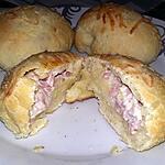 recette Buns jambon fromage maison
