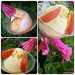 recette Glace aux pêches