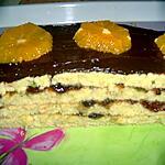 recette gateau multiple couches a la pate d'amandes