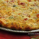 recette Flan salé comme une pizza